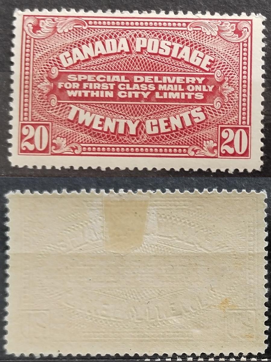 Kanada 1922 40£ Expresní známka / Special Delivery Post