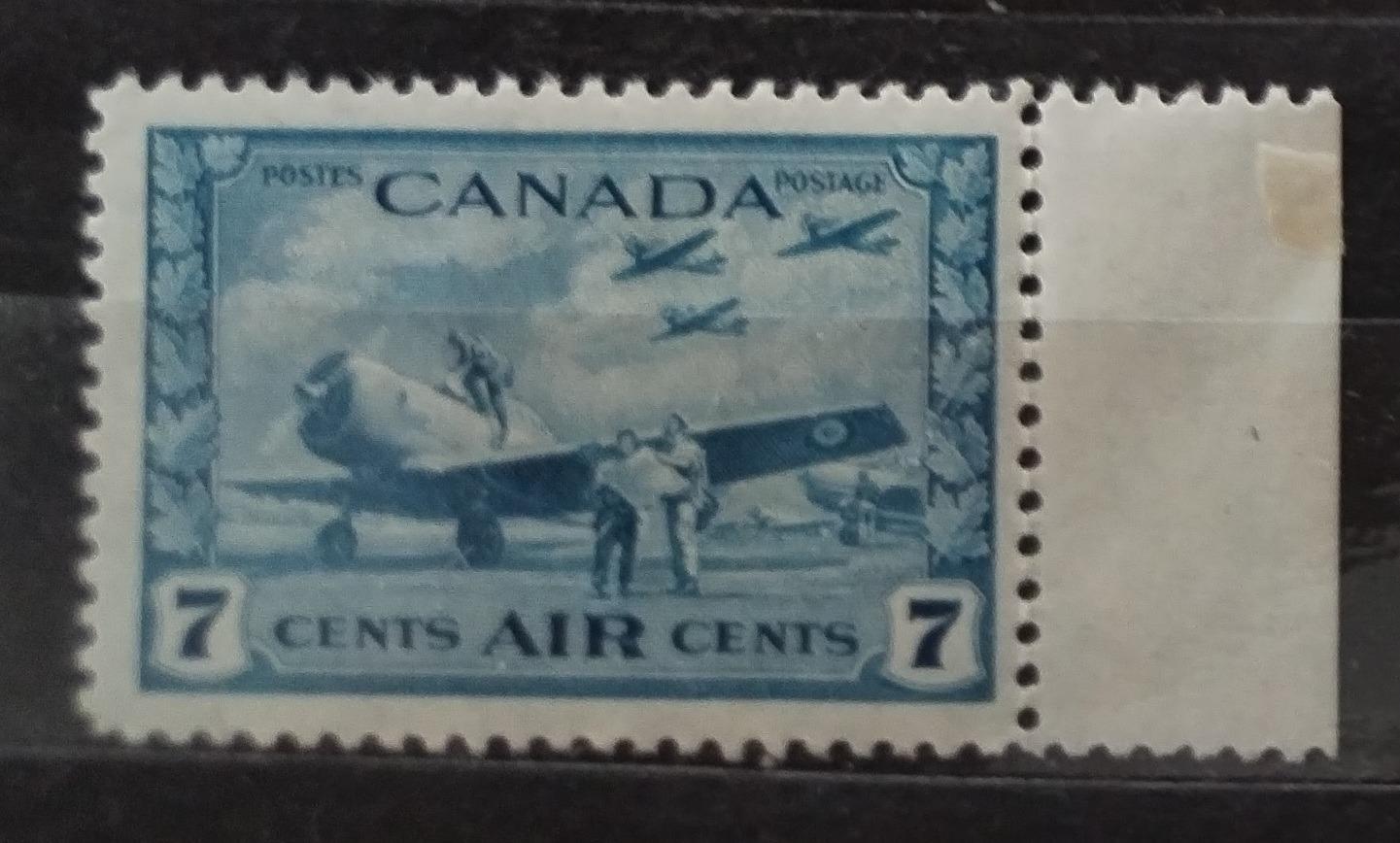 Kanada 1943 7£ Letecké známky