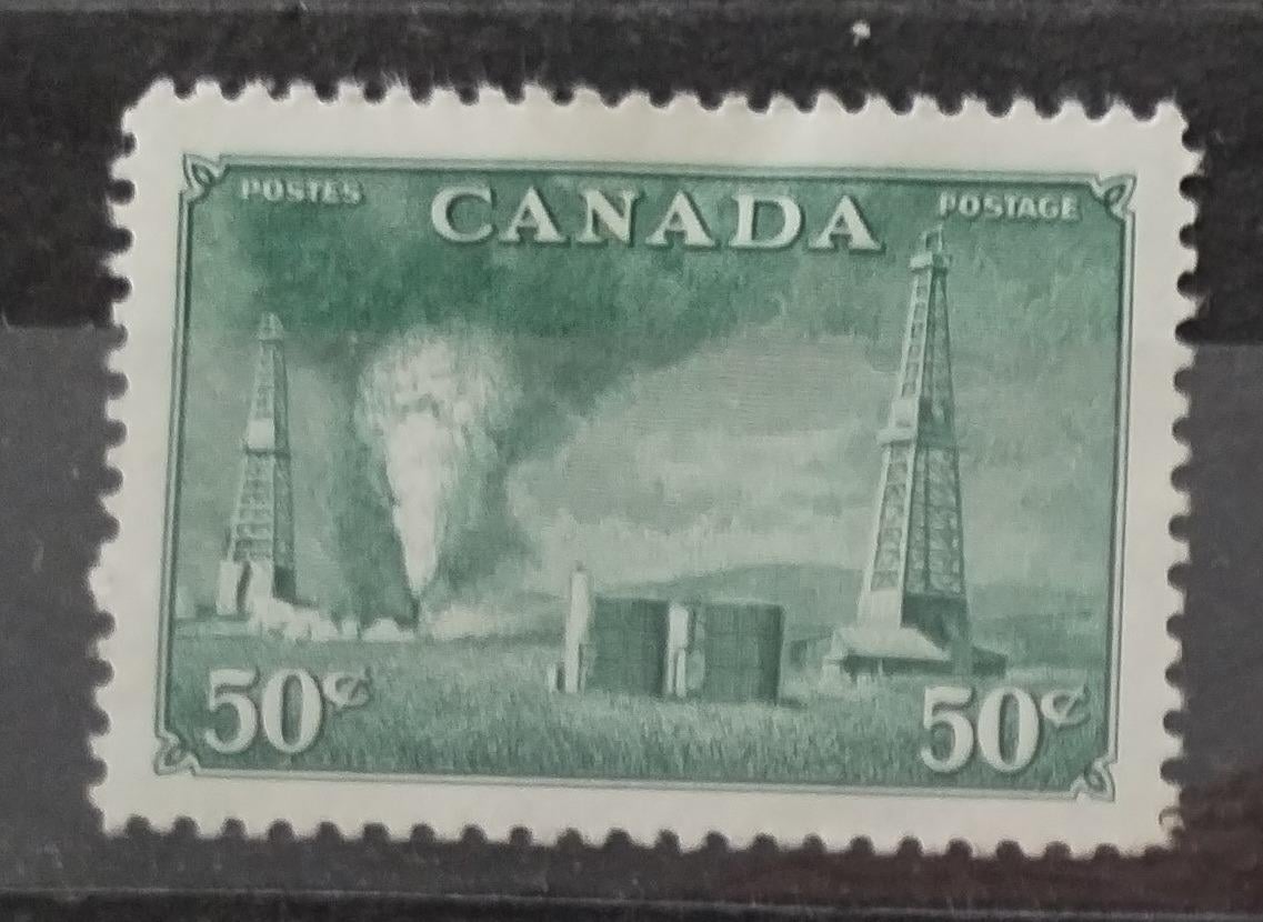 Kanada 1950 7,5£ Ropné vrty a průmysl