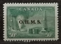 Kanada 1950 SGO177 48£ Úřední přetisk, Ropný průmysl