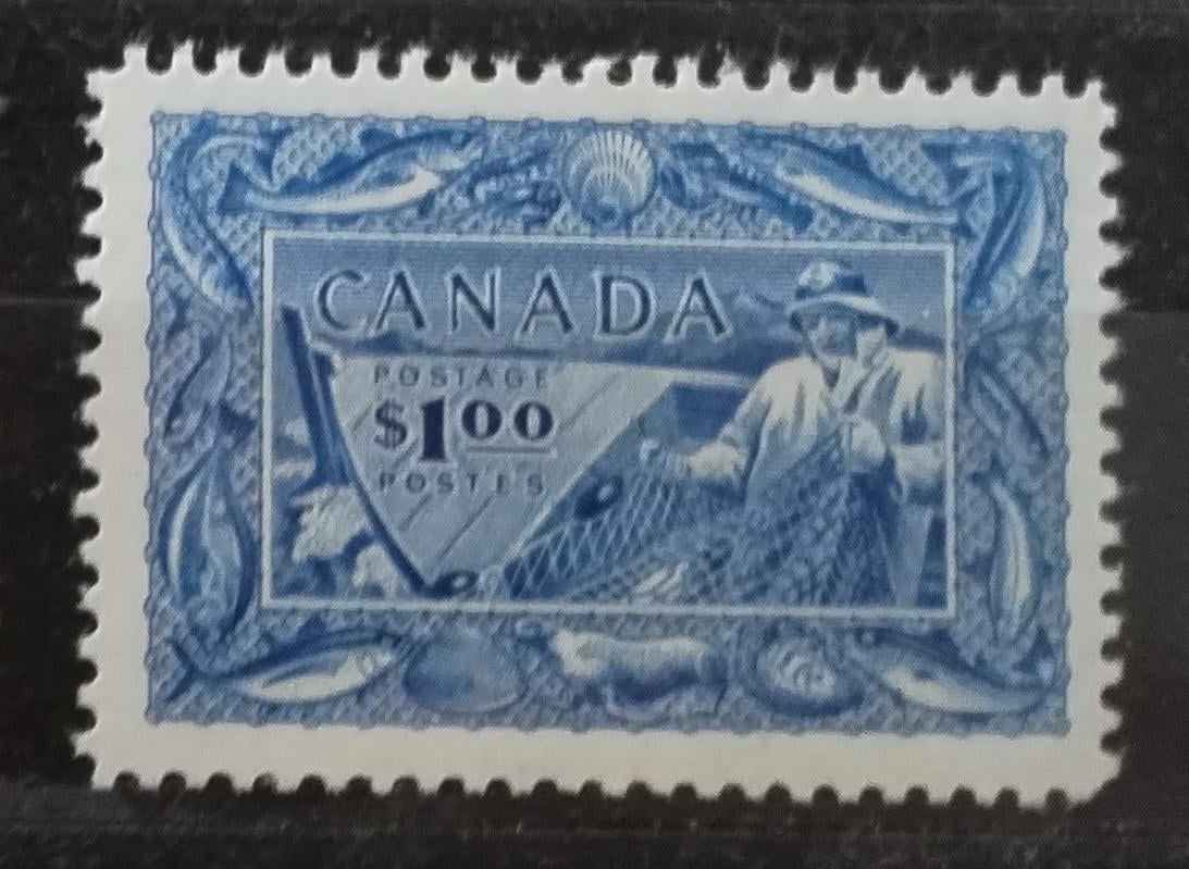Kanada 1951 35£ Rybolov a ryby