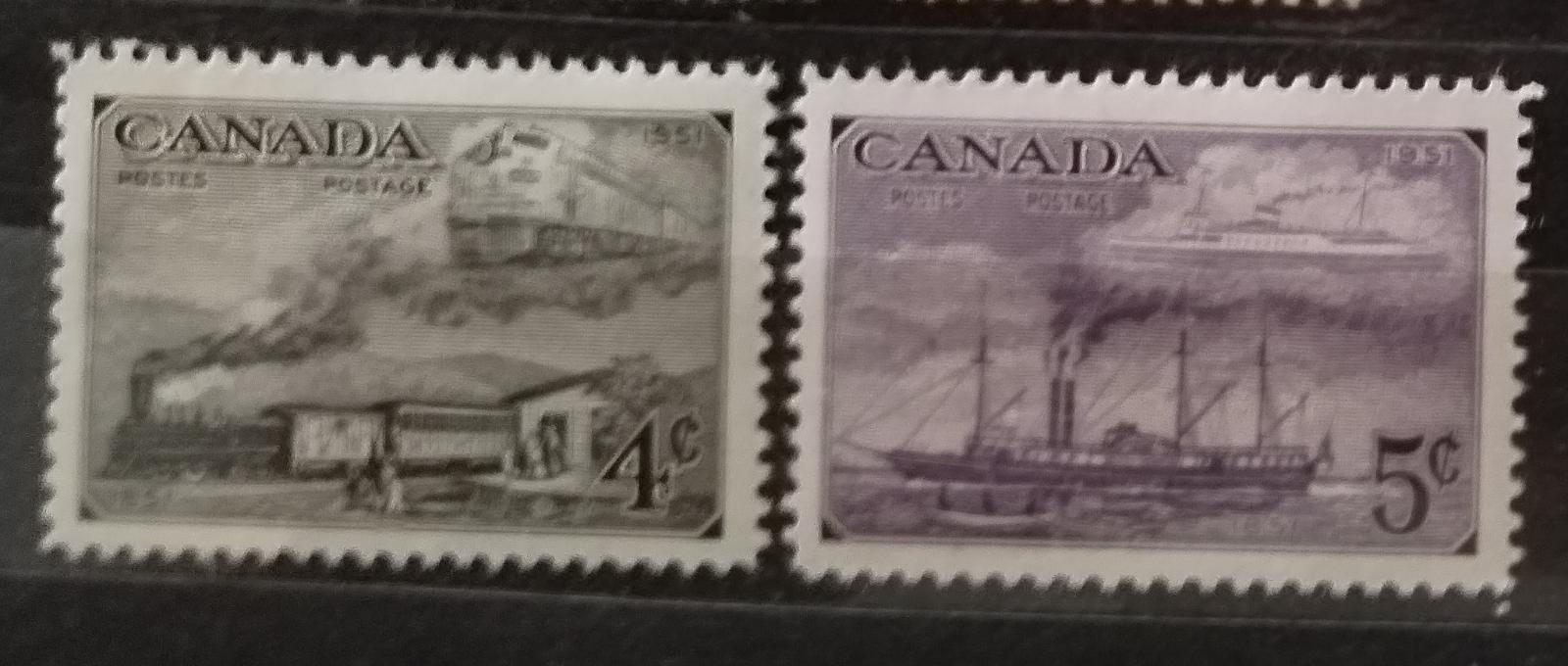 Kanada 1951 6£ Století kanadské známky