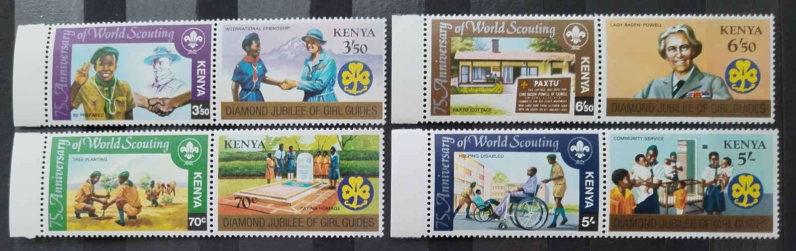 Keňa 1982 22€ Výročí skautingu, Volný čas a organizace