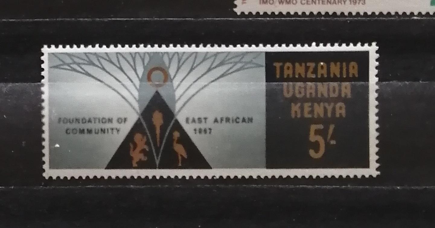 Keňa, Uganda & Tanzanie 1967 - komplet, založení E. A. společenství