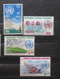 Keňa, Uganda & Tanzanie 1972 - komplet, století meteorologie