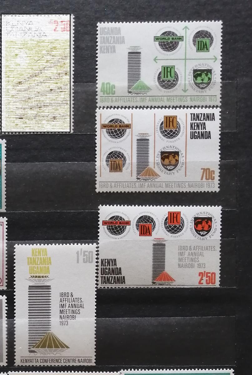 Keňa, Uganda & Tanzanie 1973 - komplet, schůze MMF a bank v Nairobi