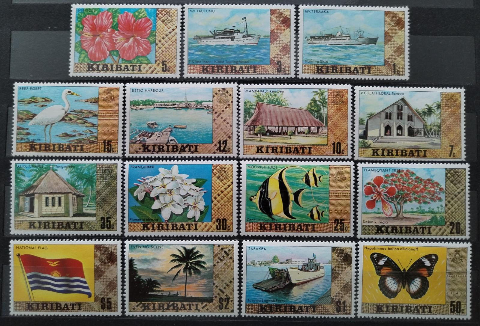 Kiribati 1979-0 Definitiva: Ostrovní výjevy a kultura