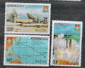 Kiribati 1980 Satelitní sledování, Vesmír a rakety