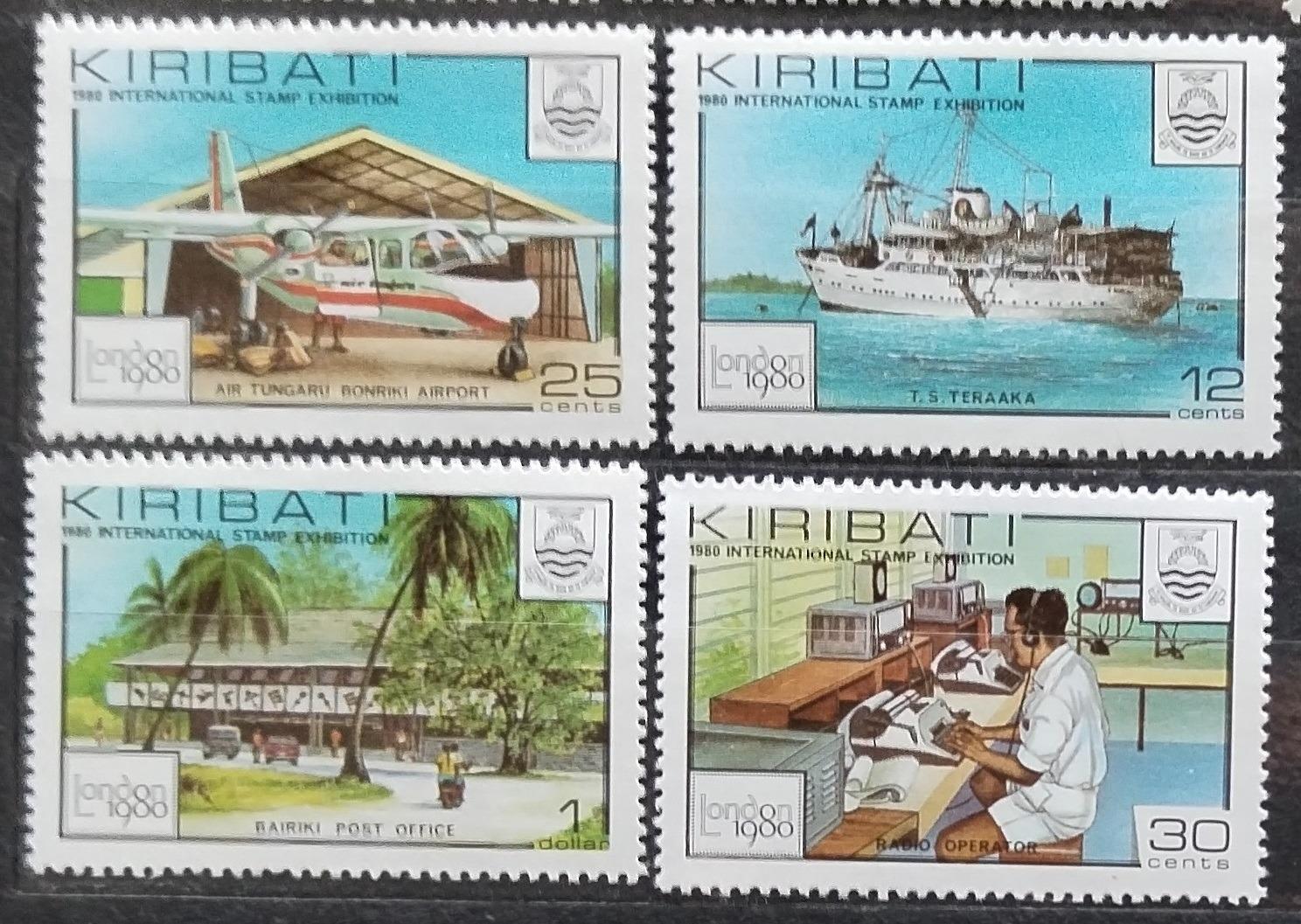 Kiribati 1980 Výstava LONDON, Historie pošty