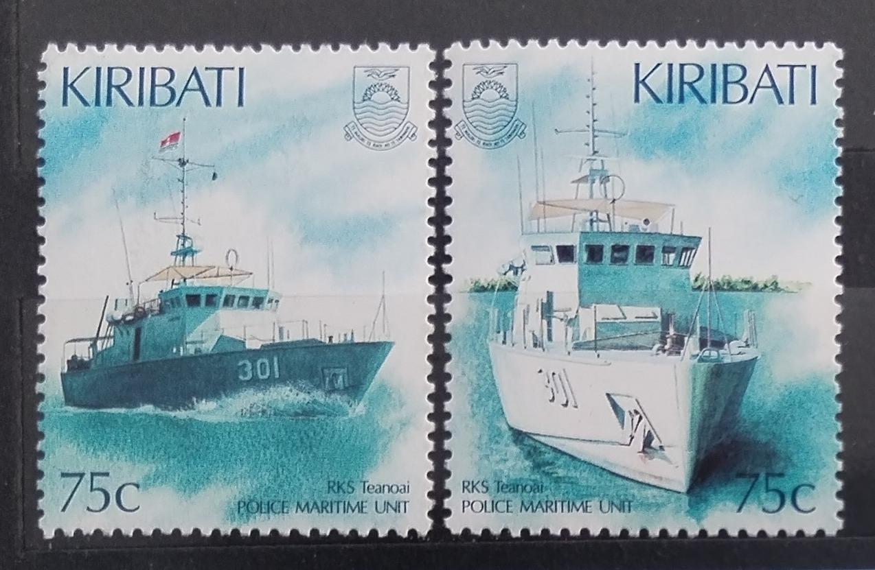 Kiribati 1995 Policejní lodě a záchranné složky, Policie