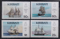 Kiribati 1996 Historické lodě a plachetnice