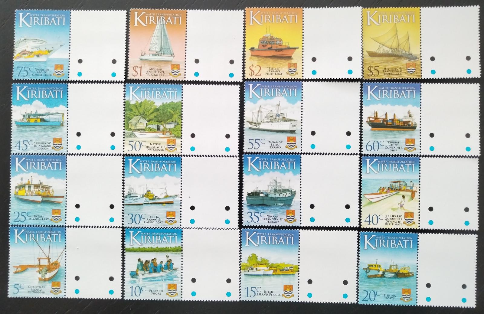 Kiribati 2013 Definitiva: Ostrovní lodě a plavidla