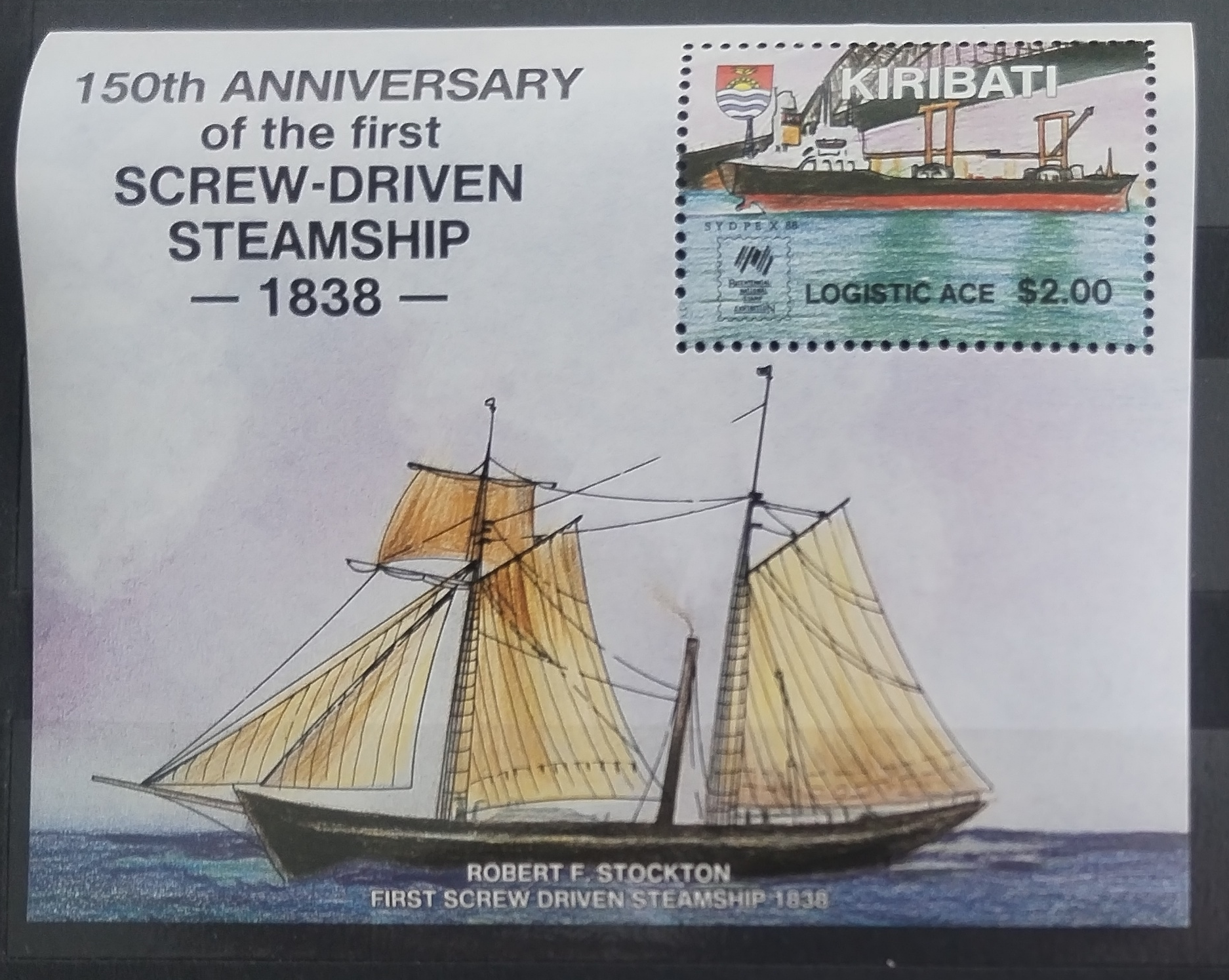 Kiribati 1988 Lodě a plachetnice