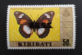 Kiribati 1981 SGO22var Motýli, DVOJITÝ PŘETISK
