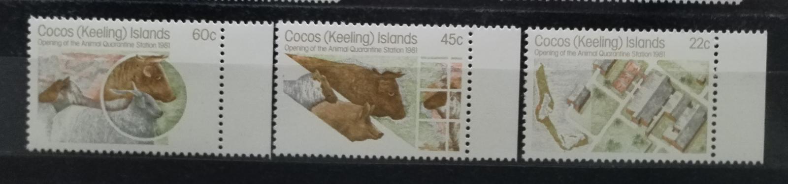 Kokosové ostrovy 1981 Fauna a karanténní stanice