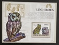Komory 2009 Bl.485 15€ - Sovy, noční ptáci, fauna