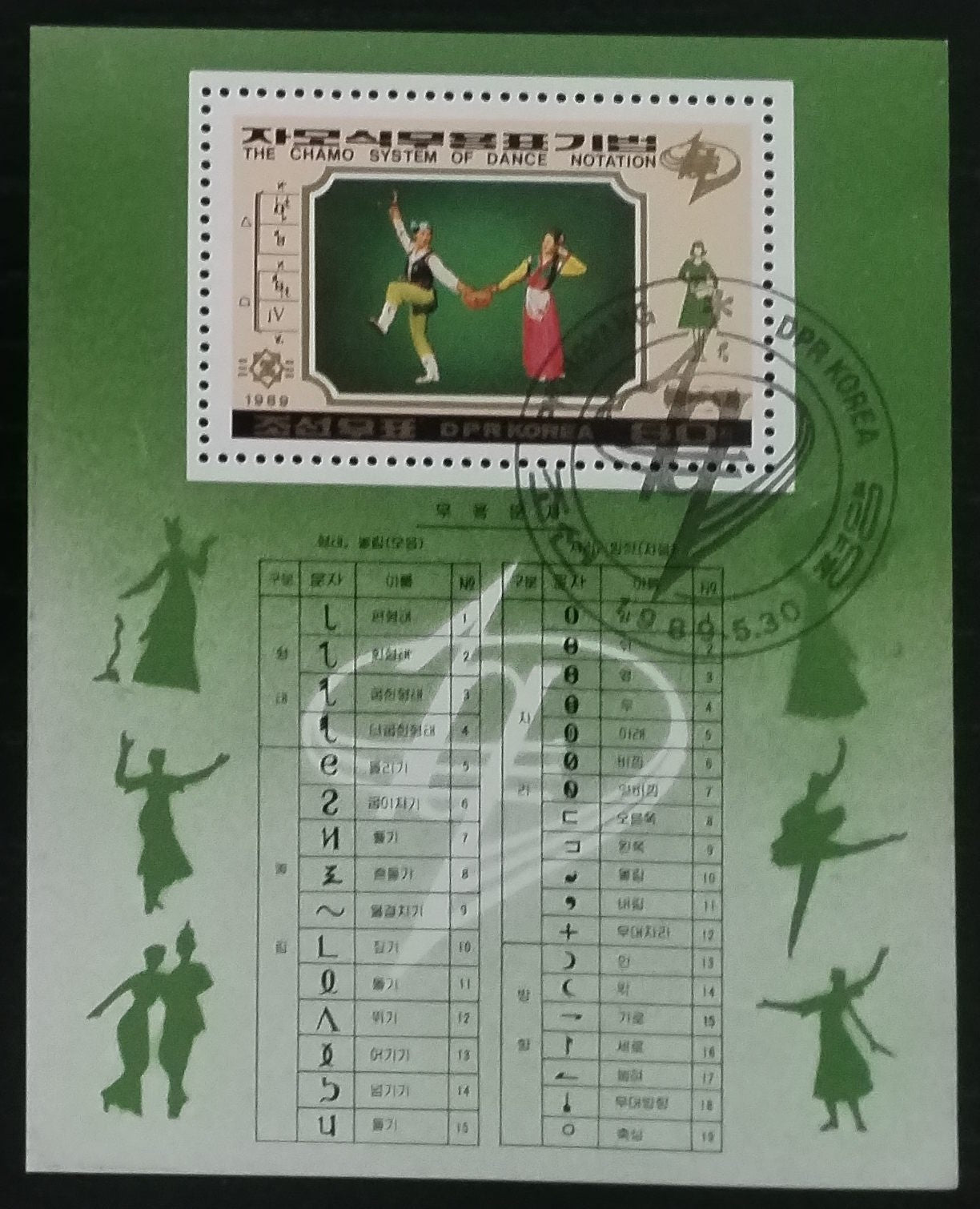Severní Korea 1989 Tradiční tance