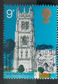 Velká Británie 1972 9p "Phosphor omitted" varianta 15£