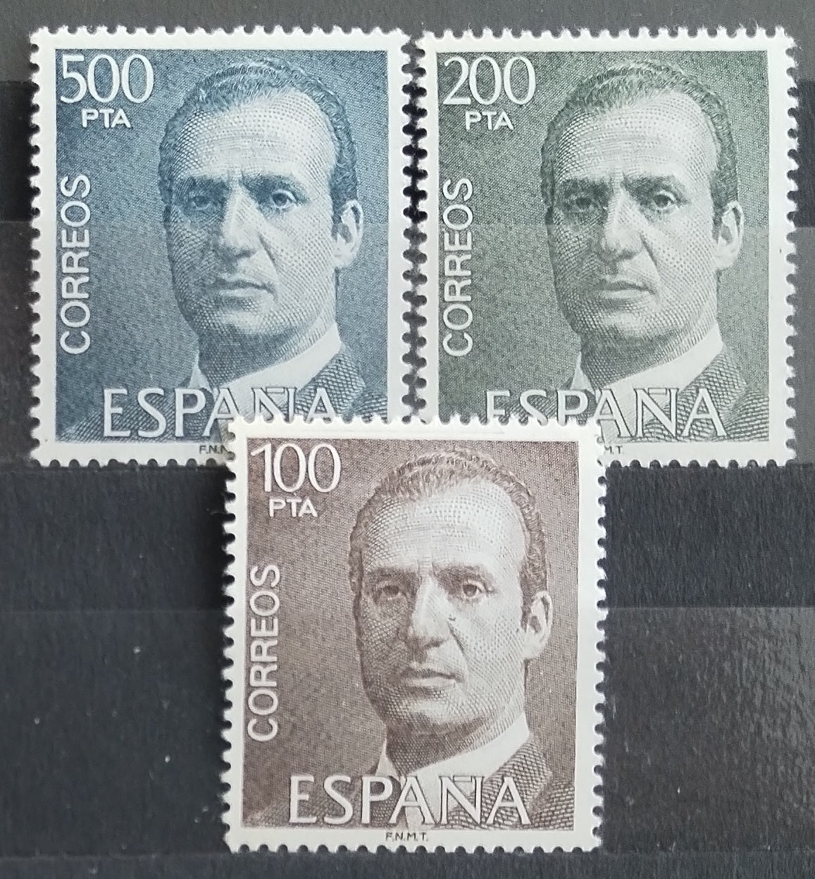 Španělsko 1981 Král Juan Carlos + varianty