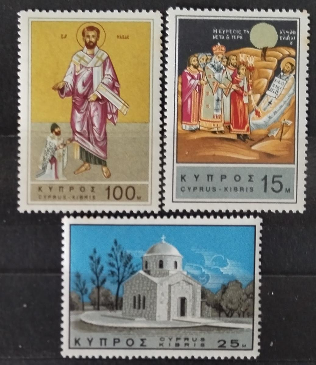Kypr 1966 Svatý Barnabáš a víra