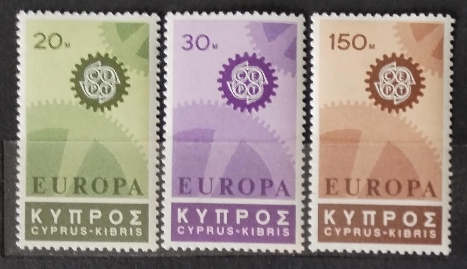 Kypr 1967 6€ EUROPA vydání