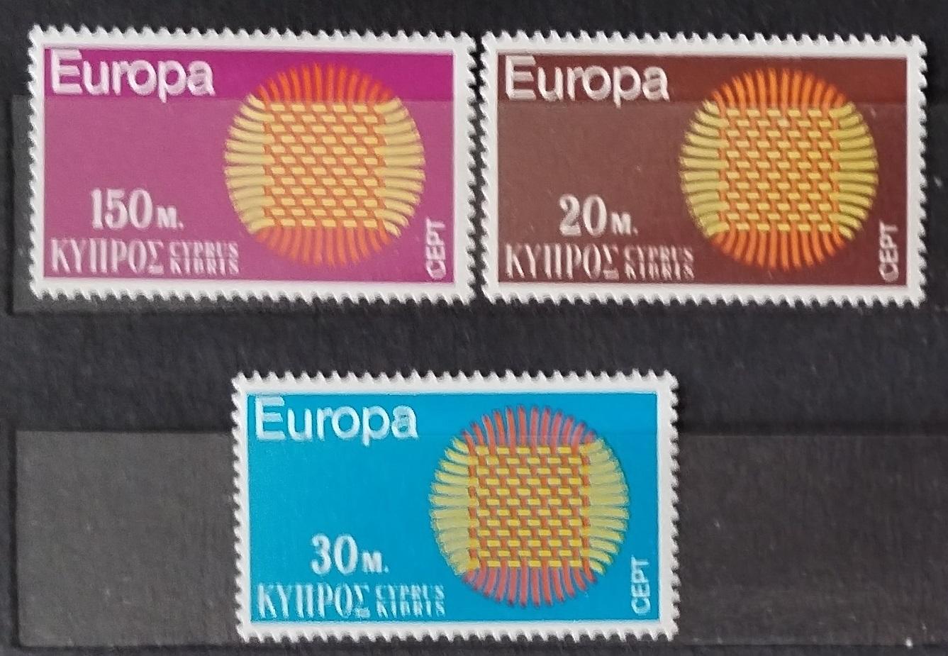 Kypr 1970 4€ EUROPA vydání