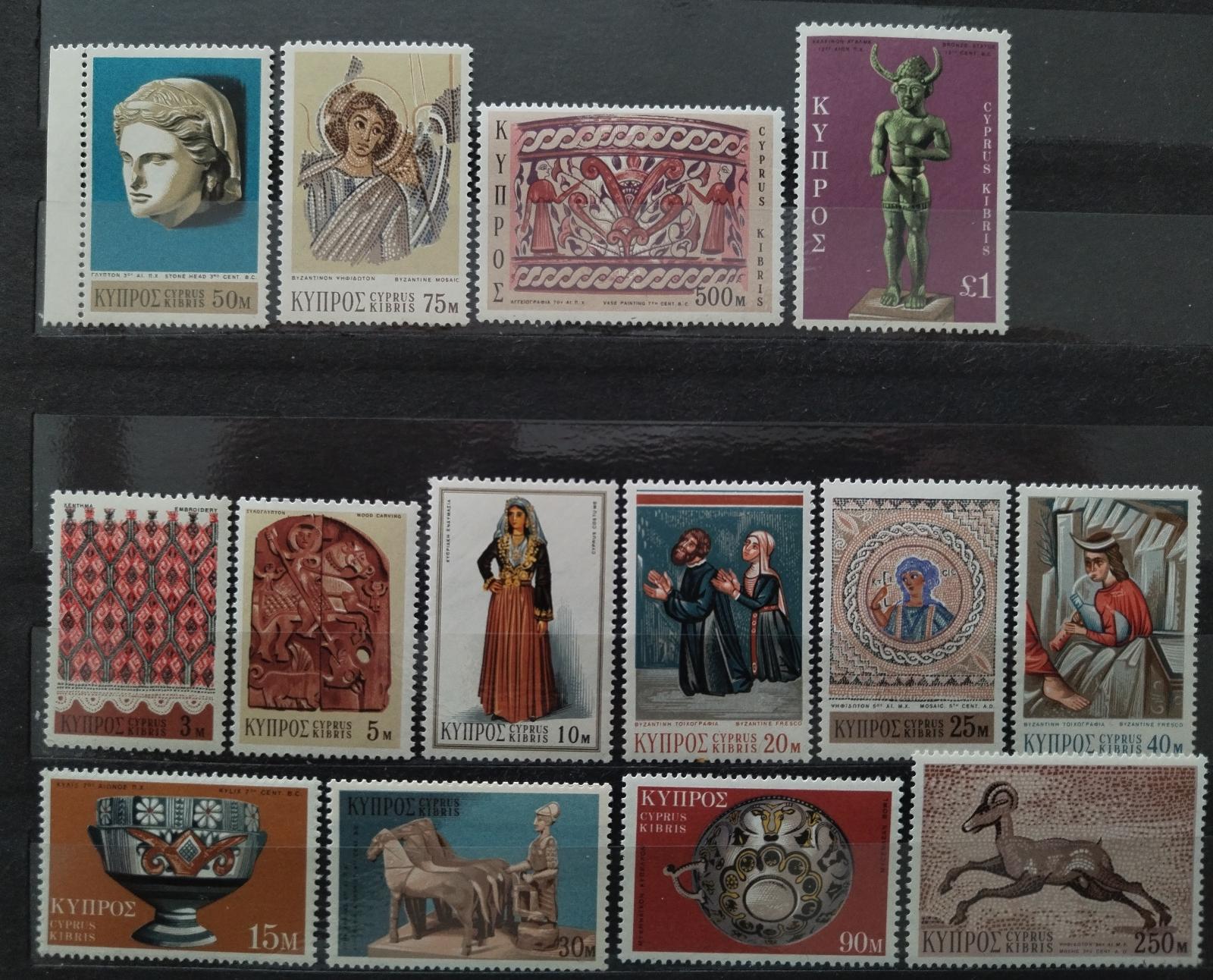 Kypr 1971 Definitiva: Ostrovní umění a kultura, Archeologie