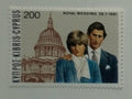 Kypr 1981 Svatba princezny Diany a krále Karla III.