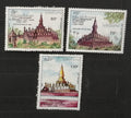 Laos 1990 Mi.1217-9 11€ 430 let chrámu Luang