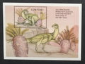 Lesotho 1992 Bl.90 7,5€ Lesothosaurus, dinosauři a pravěká fauna