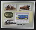 Lesotho 1993 Bl.105 8,5€ Vlaky a lokomotivy Afriky, diesel