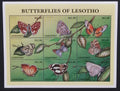 Lesotho 1997 Mi.1219-7 7,5€ Motýli Jižní Afriky, hmyz