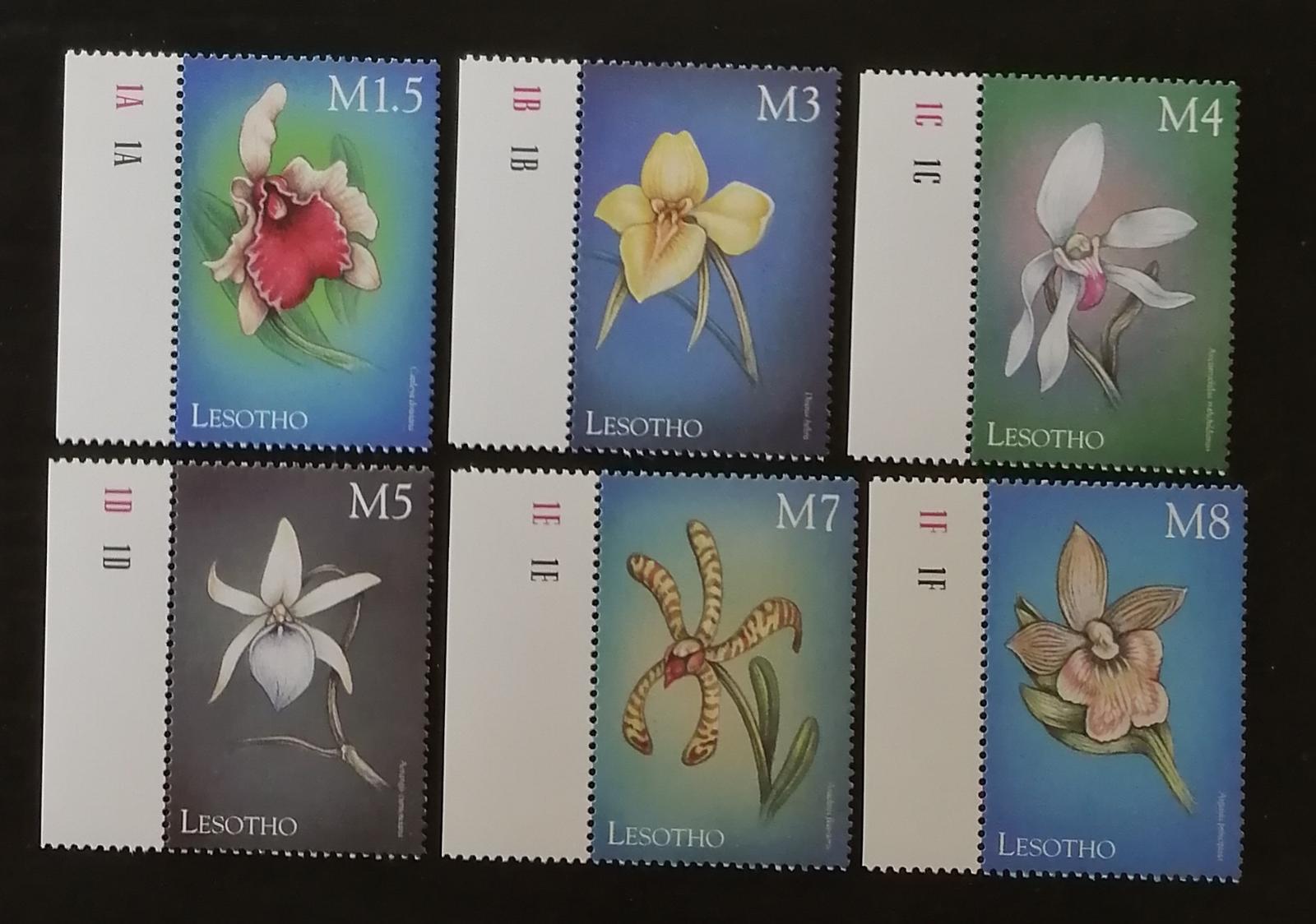 Lesotho 1999 Mi.1485-0 14€ Africké orchideje, flora a květiny
