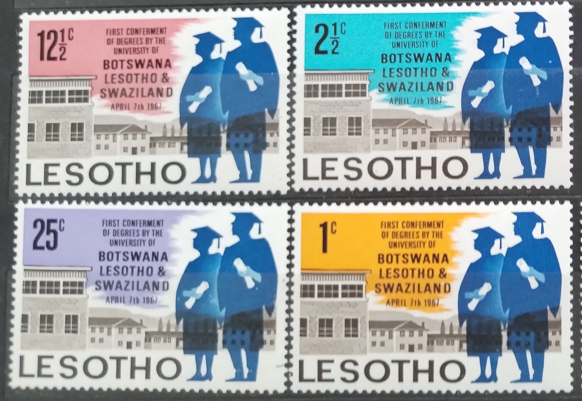 Lesotho 1967 Výročí univerzity