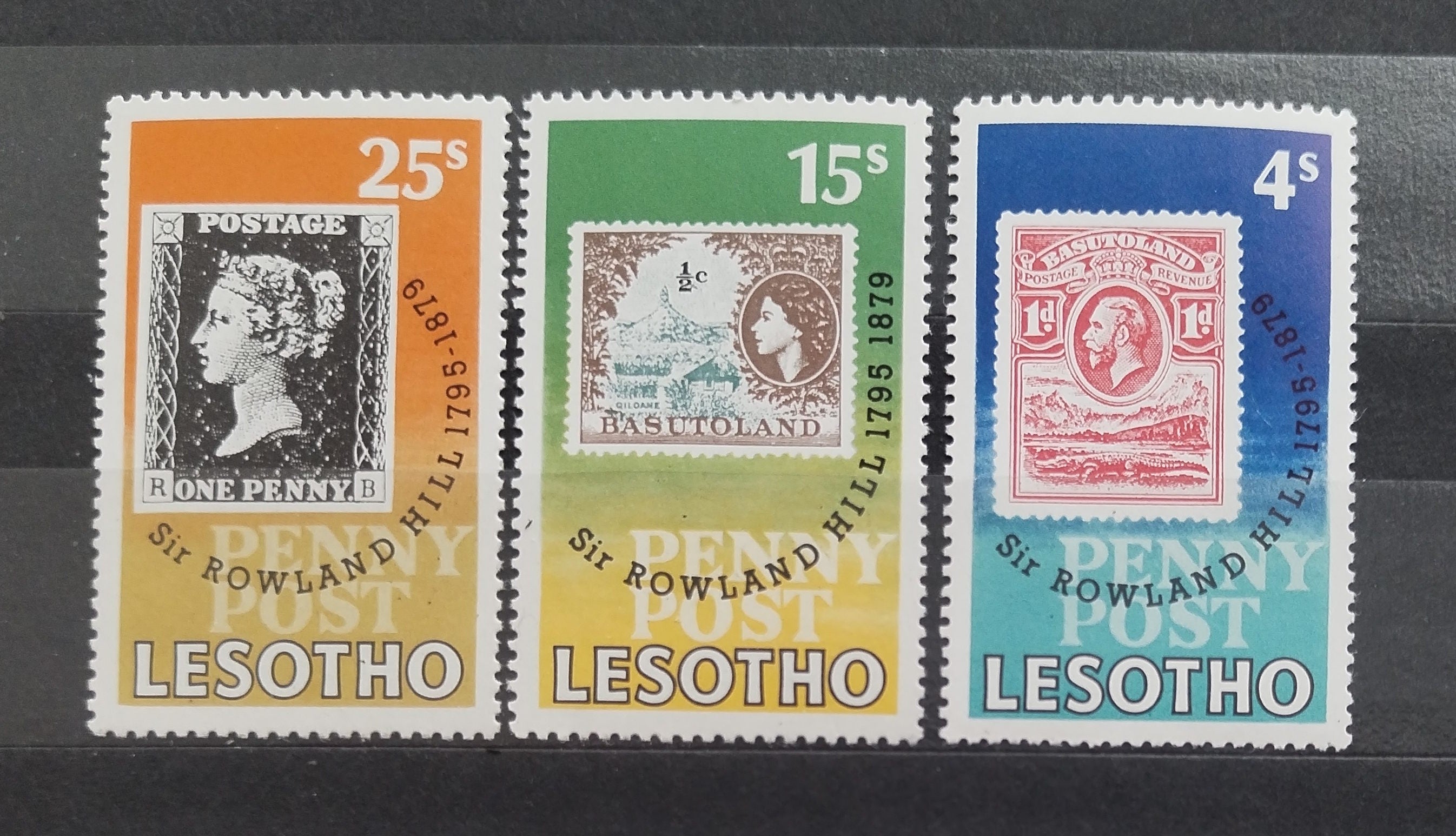 Lesotho 1979 Výročí sira Hilla, Známky