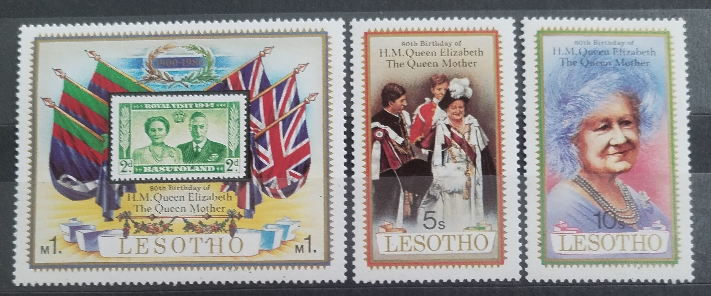 Lesotho 1980 Narozeniny královny matky