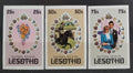 Lesotho 1981 Královská svatba IMPERF