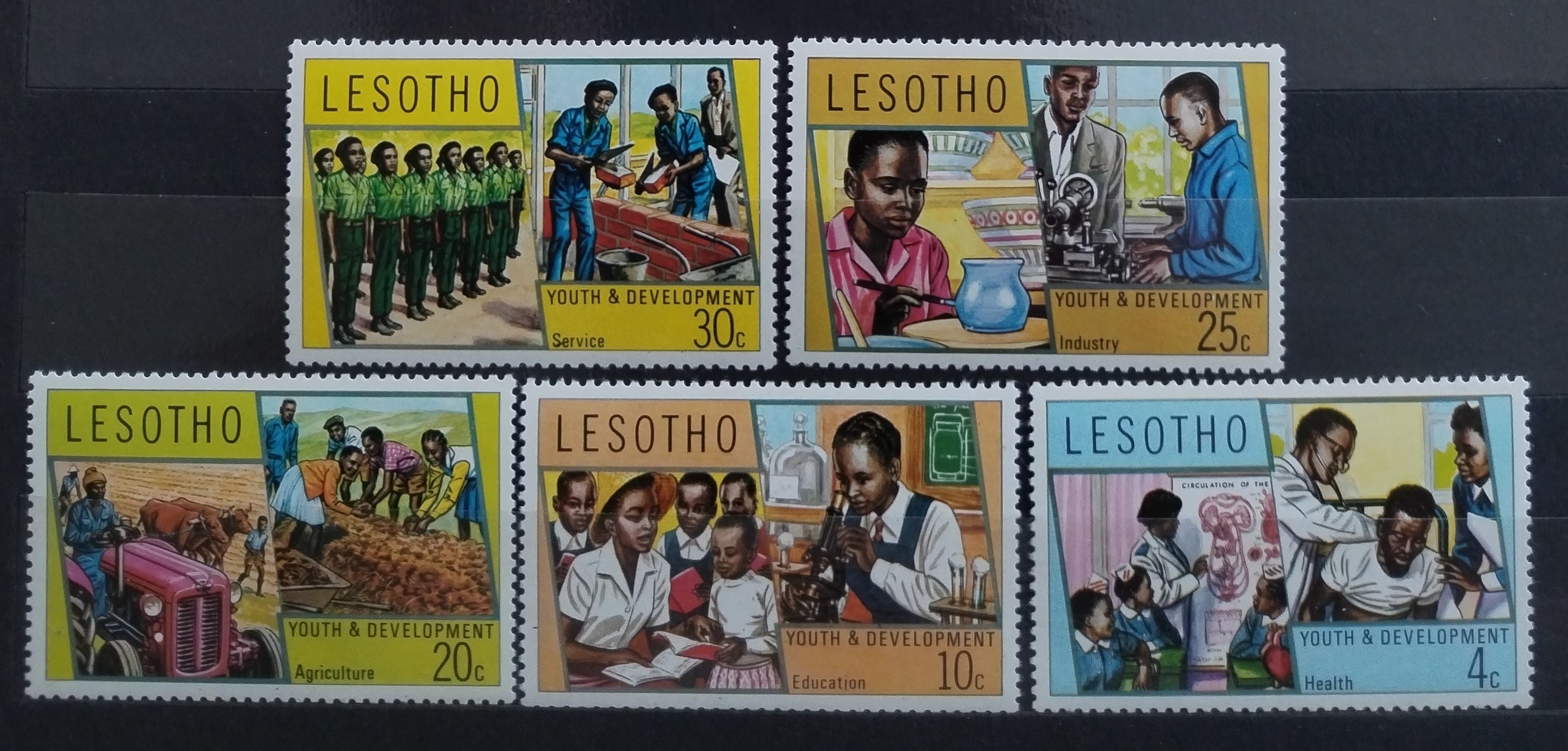 Lesotho 1974 Podpora vzdělávání