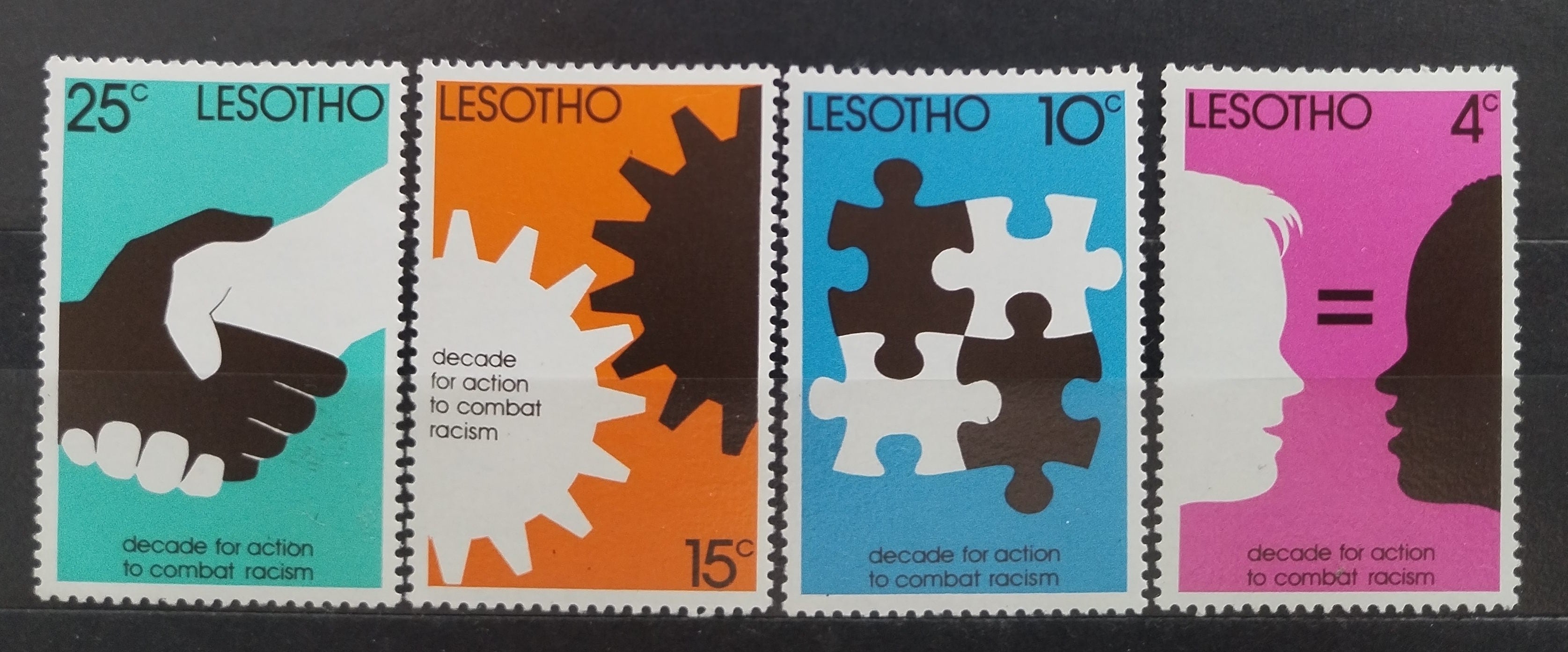 Lesotho 1977 Boj proti rasismu