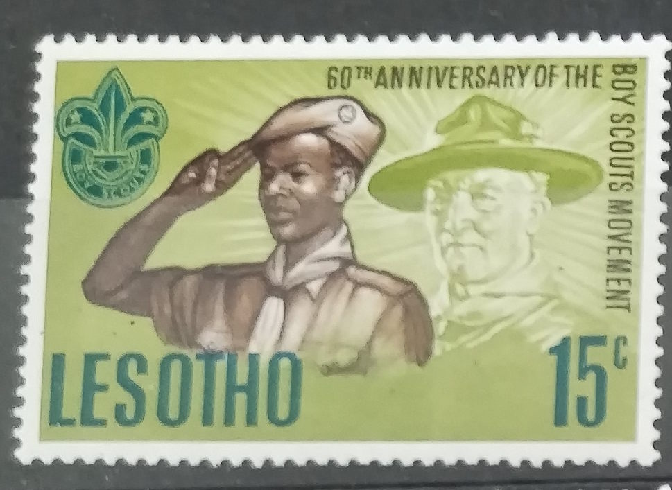 Lesotho 1967 Výročí skautingu