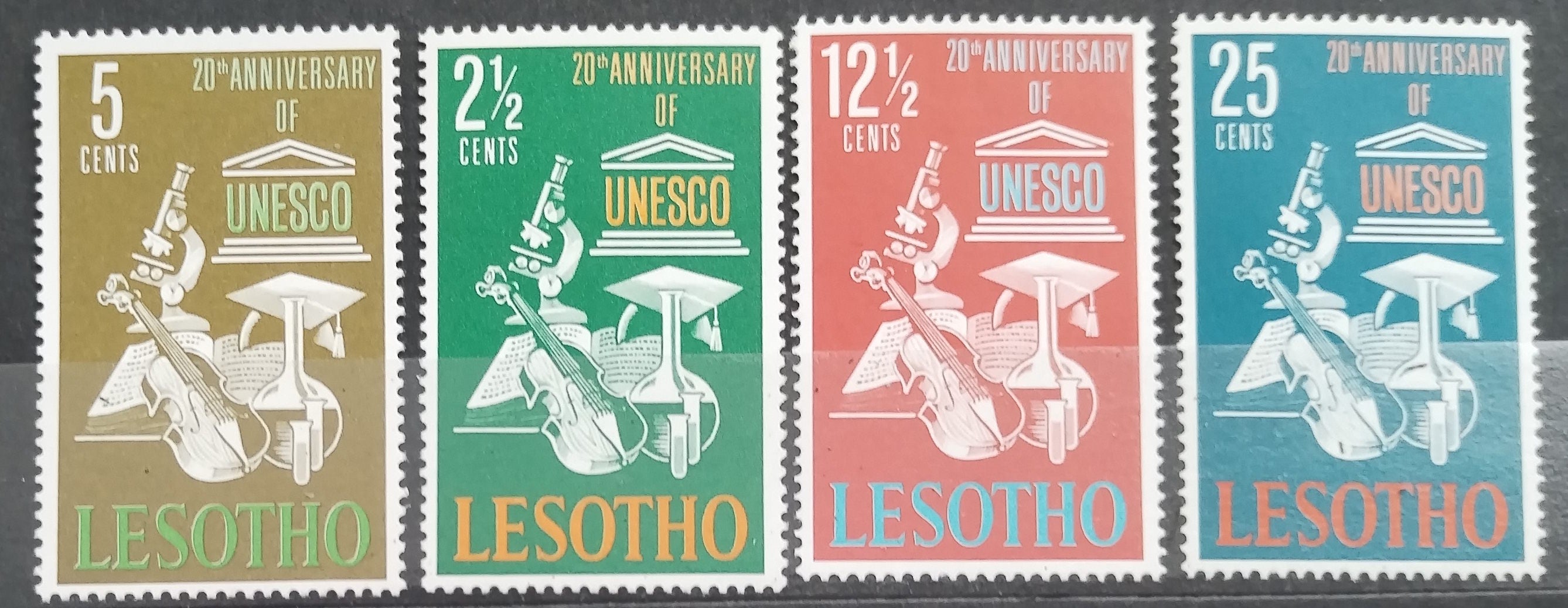 Lesotho 1966 Výročí UNESCO