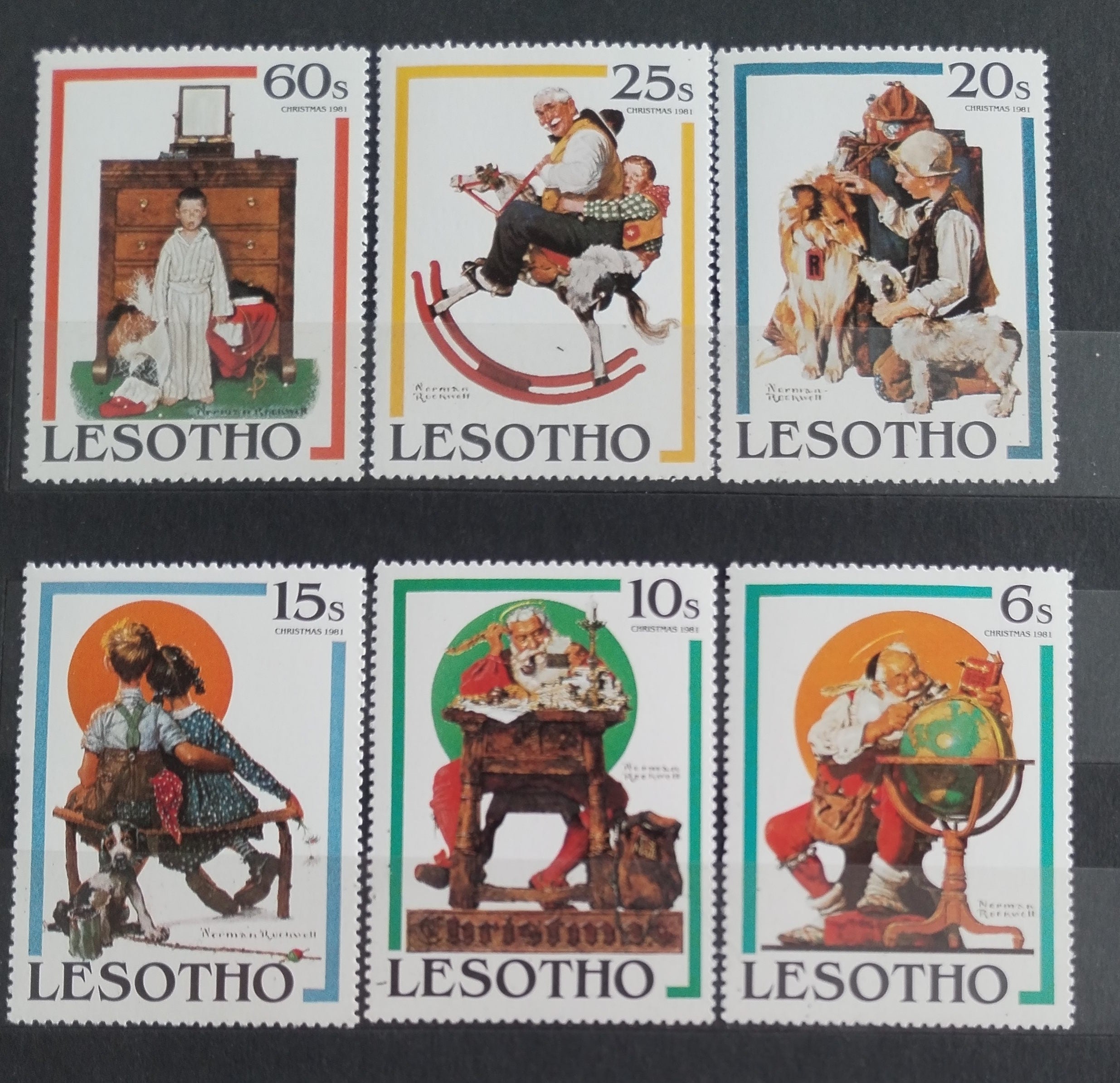 Lesotho 1981 Vánoce a umění