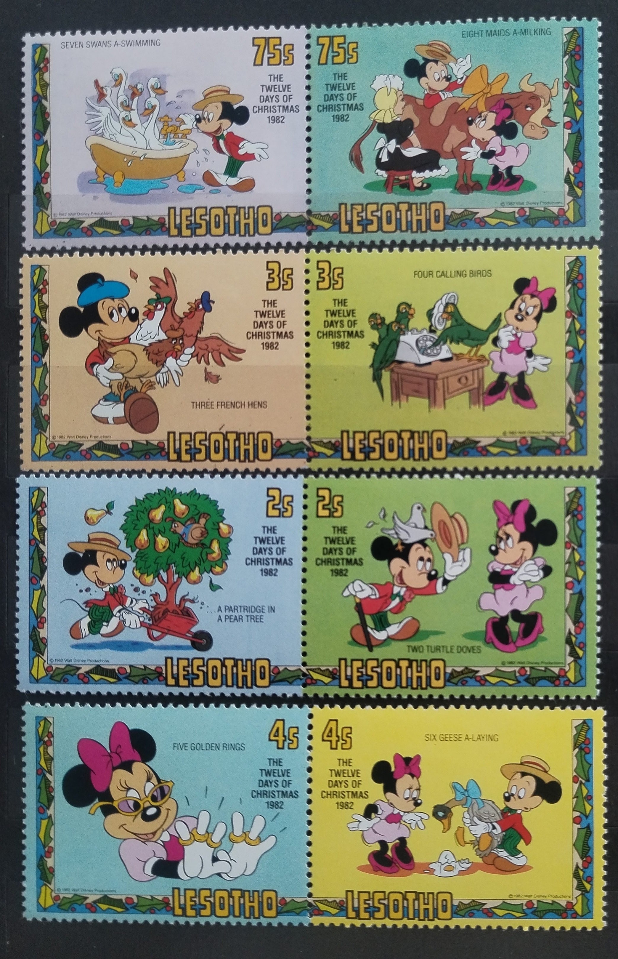 Lesotho 1982 Vánoce a Disney