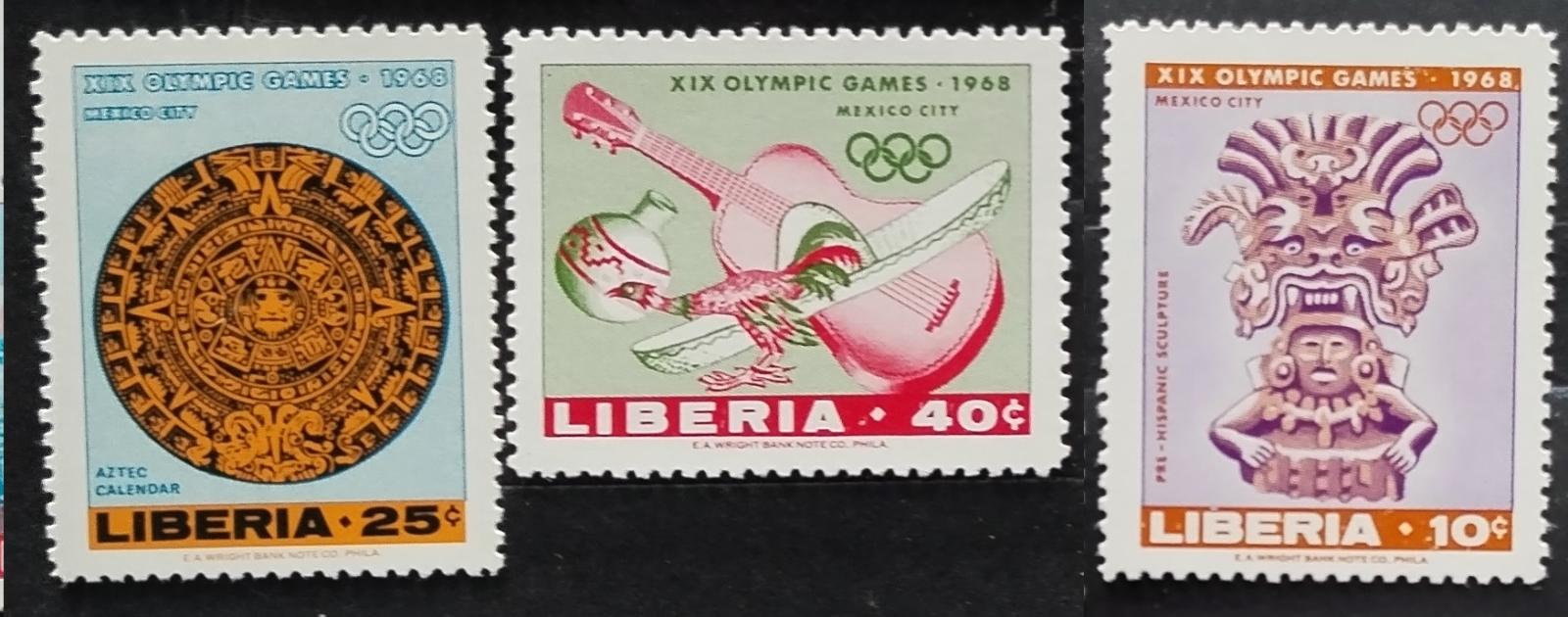 Libérie 1967 Olympijské hry Mexiko, Sport