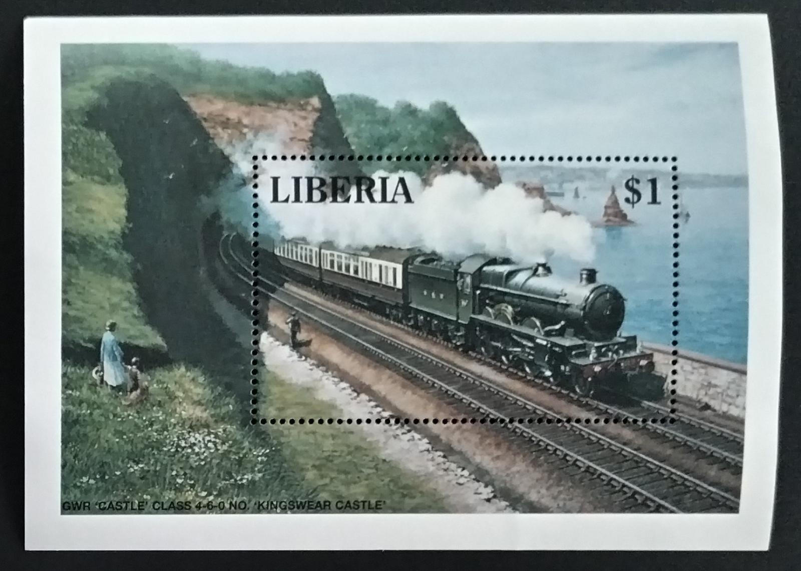 Libérie 1994 Lokomotivy a klasické vlaky, Doprava