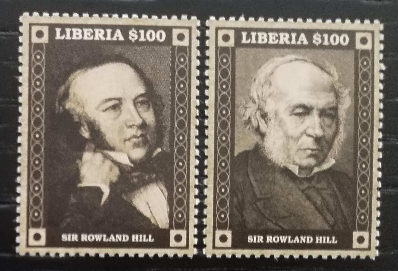 Libérie 2015 Výročí první známky světa Penny Black