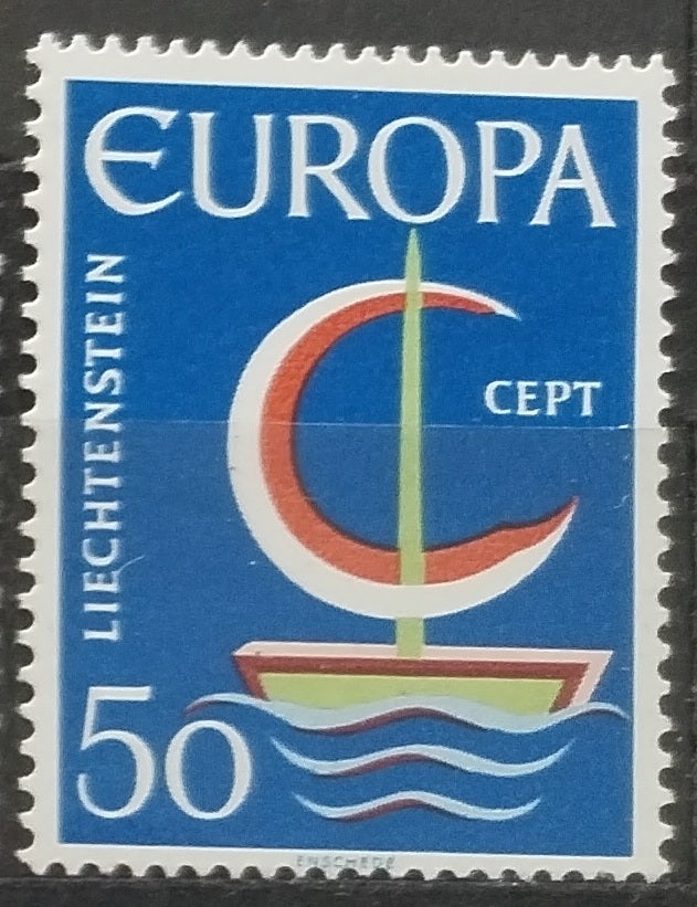Lichtenštejsnko 1964 Lodě a EUROPA
