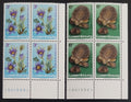 Lucembursko 1970 Ochrana přírody, Ježci a koniklece, Flora a fauna 4x