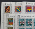 Lucembursko 1981 Charita a erby v arších