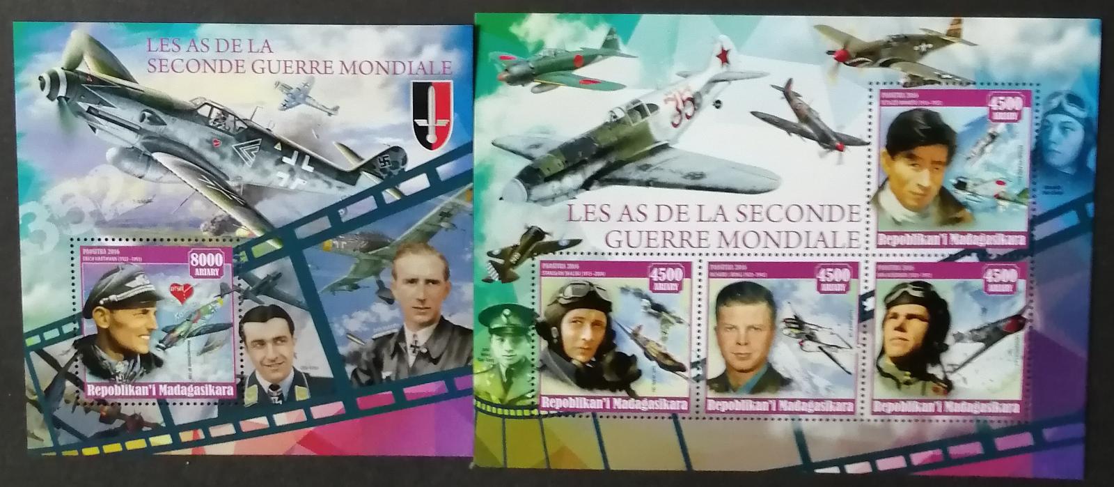 Madagaskar 2016 - Piloti II. světové války, letadla a stíhačky